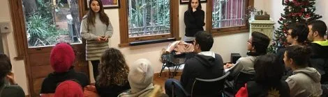 İSTEK Semiha Şakir Fen Lisesi Kütüphanemizi Ziyaret Etti